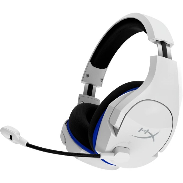 Фото - Гарнітура бездротова ігрова HyperX Cloud Stinger Core Wireless для PS4\PS5 White (4P5J1AA)